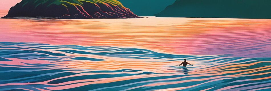 Review of the book The island swimmer by Lorraine kelly