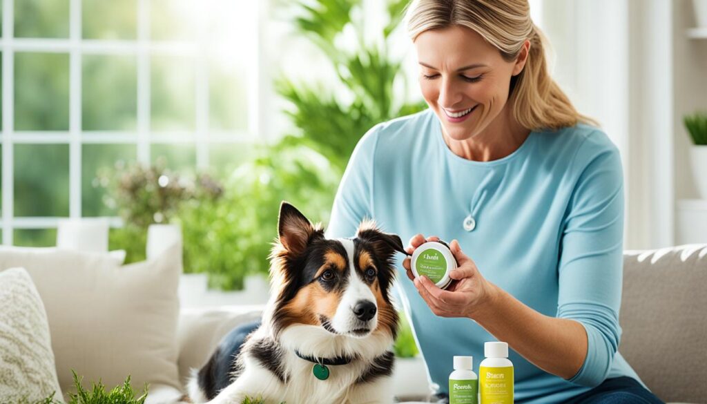 administering pet remedy products