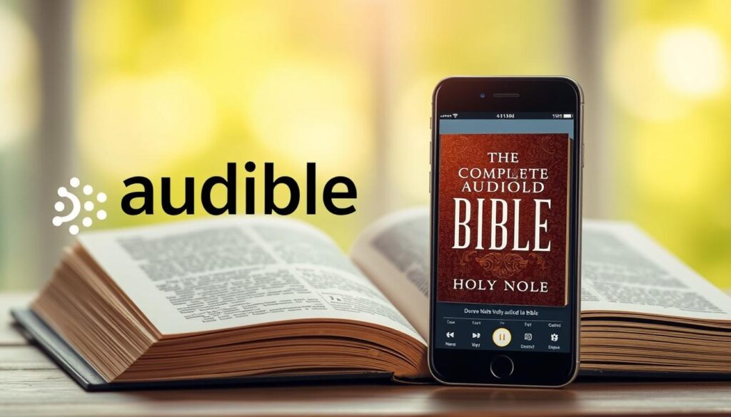 Audible Bible app for scripture narration