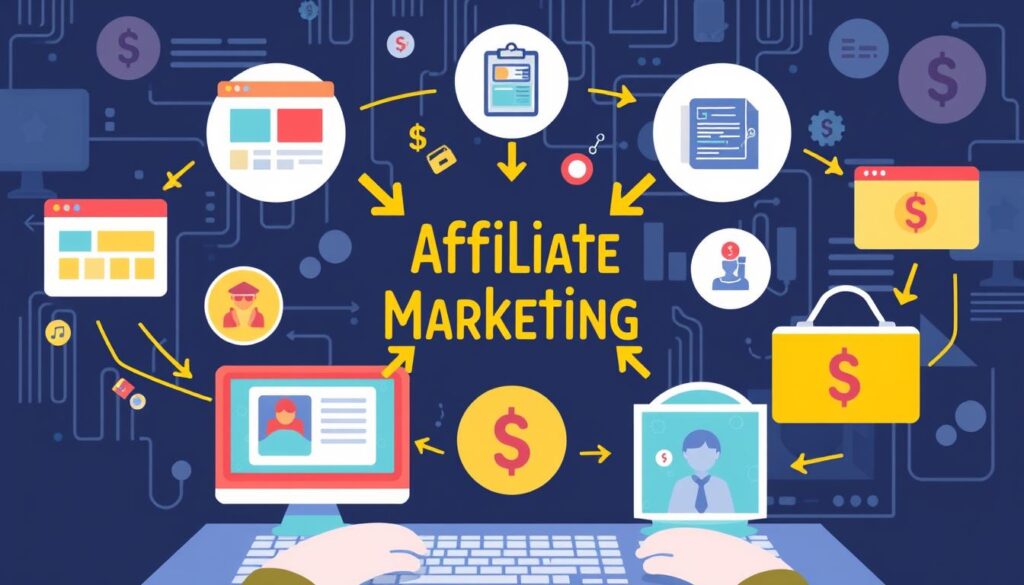 affiliate marketing process