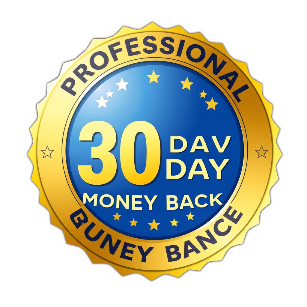 30-day money-back guarantee seal for Instadoodle.com