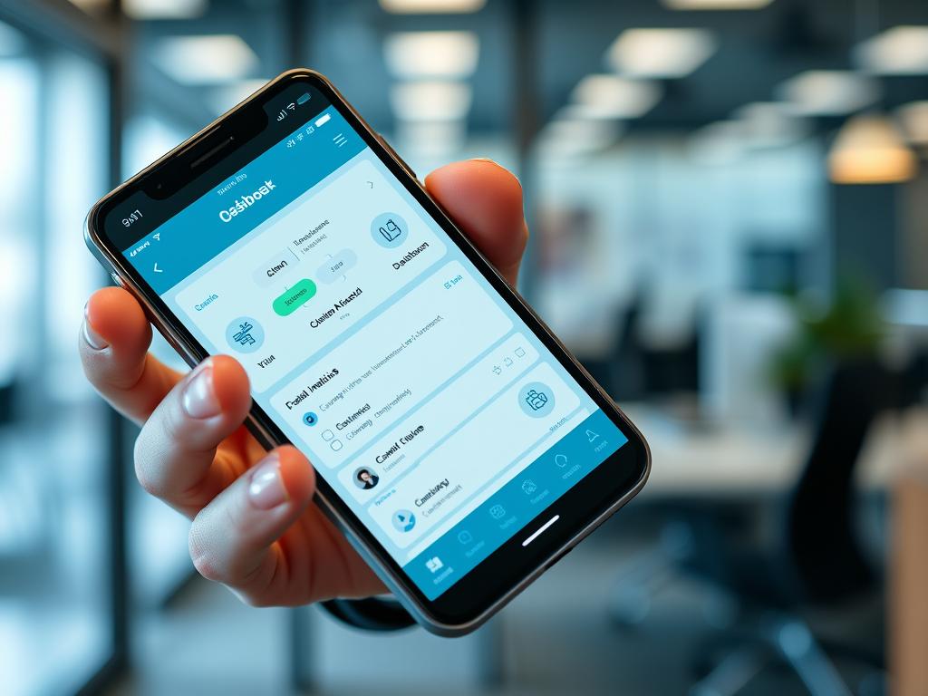 Go High Level mobile app showing on-the-go marketing management