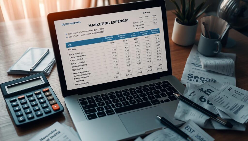 digital marketing expenses claim
