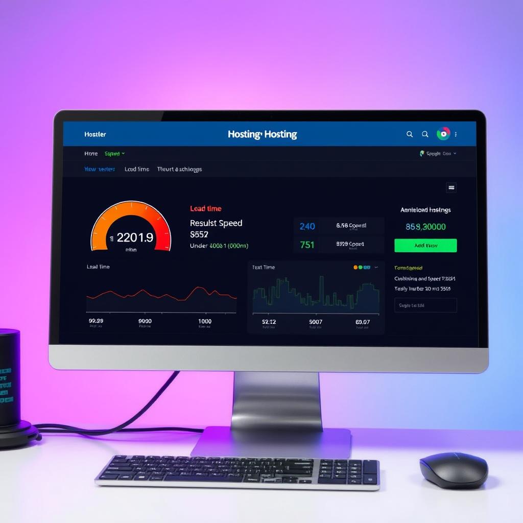 Hostinger Hosting UK server speed test showing fast loading times