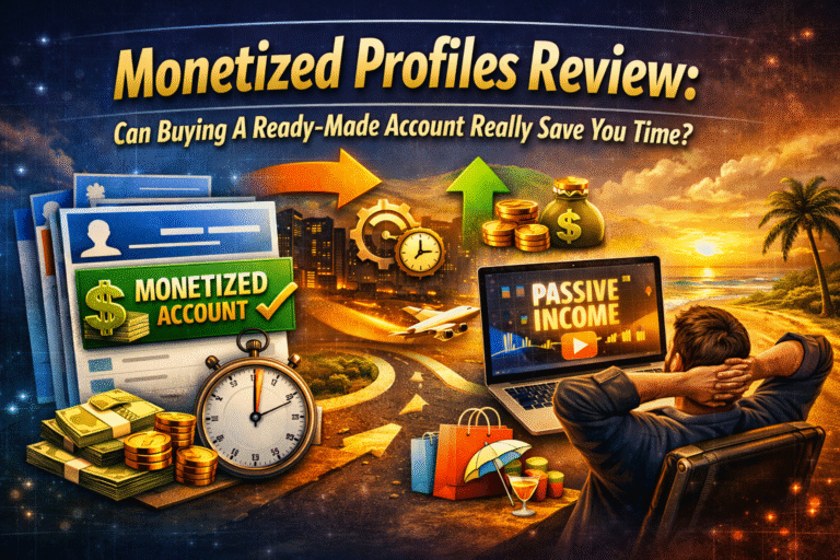 Monetized Profiles Review: Can Buying A Ready-Made Account Really Save You Time?